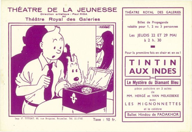 HERGÉJOURNAUXCOLLECTION DES FASCICULES DU SOIR JEUNESSE, BRUXELLESLE CRABE AUX PINCES D’ORLe Crabe aux pinces d’or est le neuvième a...