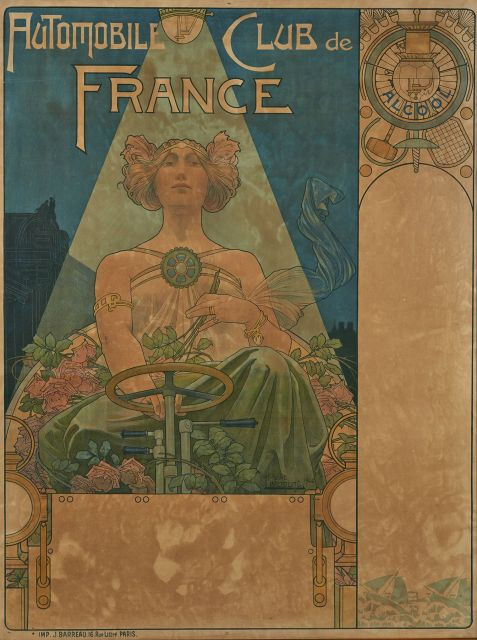 Henri PRIVAT-LIVEMONT (1861-1936)  Automobile Club de France