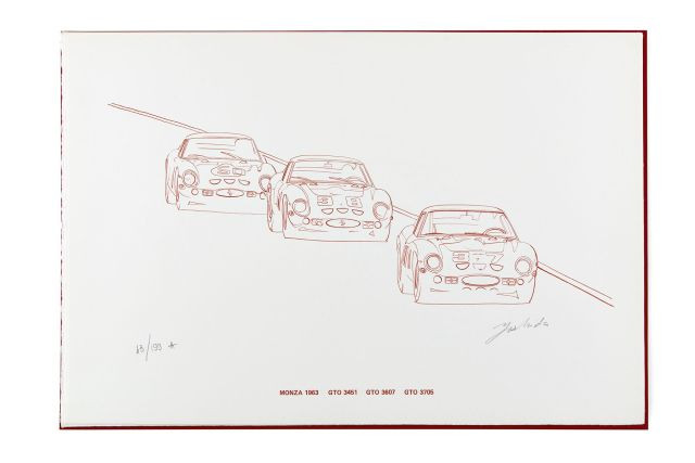 Hideki YOSHIDA (né en 1949)  Portfolio - Ferrari 250 GTO