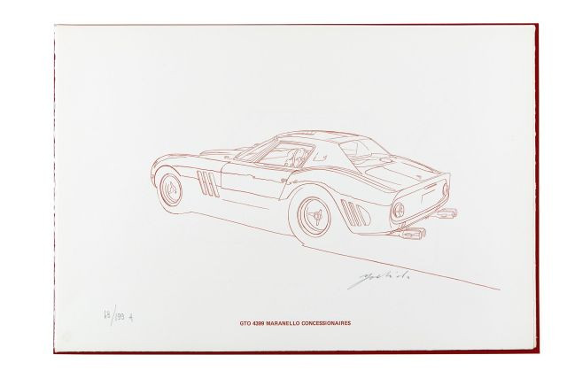 Hideki YOSHIDA (né en 1949)  Portfolio - Ferrari 250 GTO