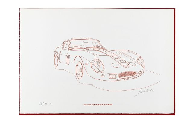 Hideki YOSHIDA (né en 1949)  Portfolio - Ferrari 250 GTO