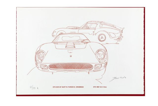 Hideki YOSHIDA (né en 1949)  Portfolio - Ferrari 250 GTO