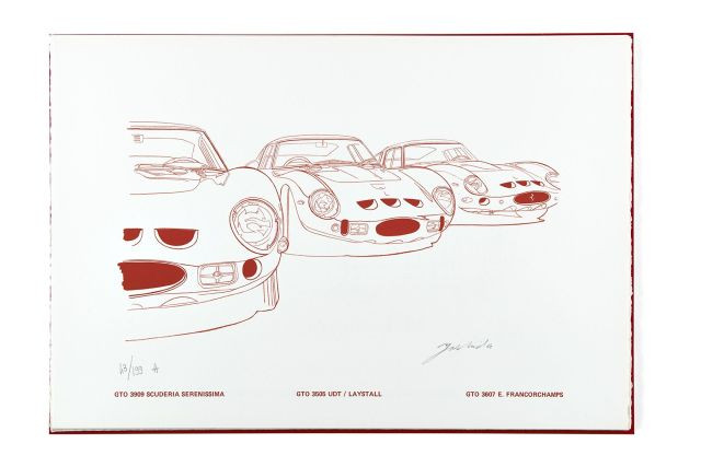 Hideki YOSHIDA (né en 1949)  Portfolio - Ferrari 250 GTO