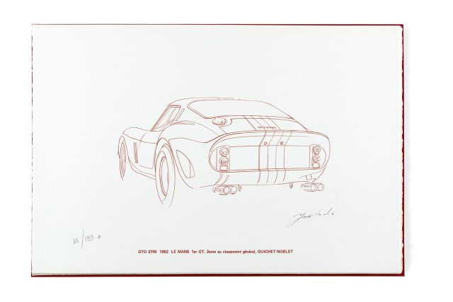 Hideki YOSHIDA (né en 1949)  Portfolio - Ferrari 250 GTO