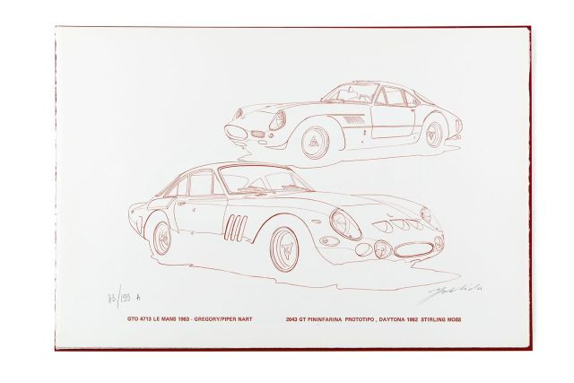 Hideki YOSHIDA (né en 1949)  Portfolio - Ferrari 250 GTO