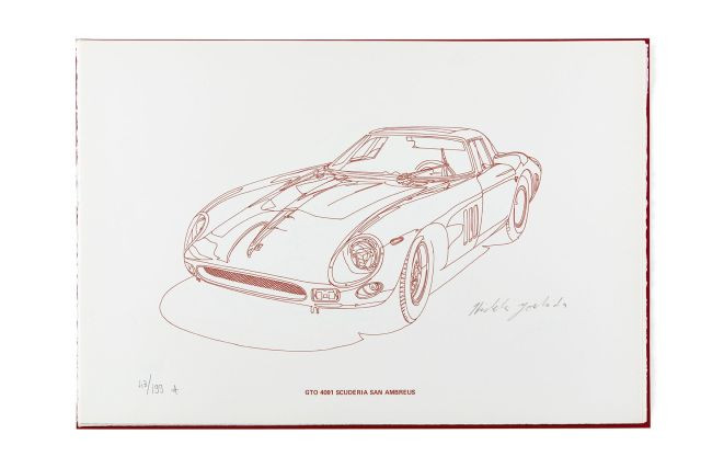 Hideki YOSHIDA (né en 1949)  Portfolio - Ferrari 250 GTO