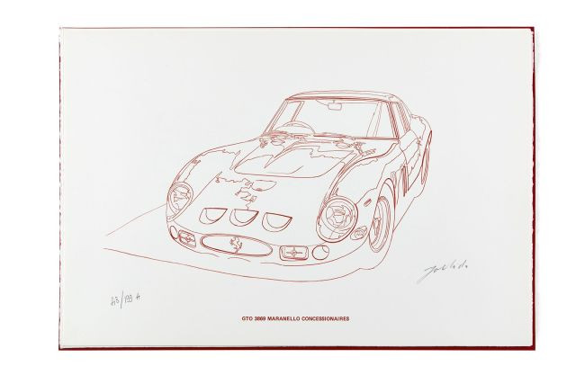 Hideki YOSHIDA (né en 1949)  Portfolio - Ferrari 250 GTO