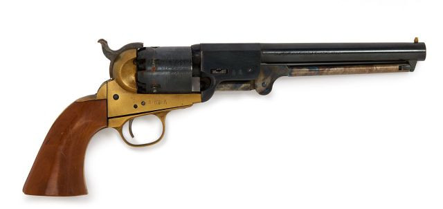 Revolver moderne, pour le tir, à percussion, type Colt, modèle Navy.