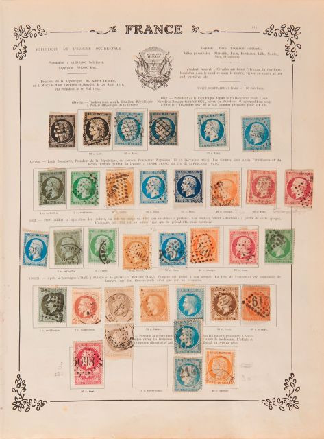 Étranger divers - Album contenant des timbres-poste tous pays, principalement oblitérés. Joint, des timbres-poste en nombre, égaleme...