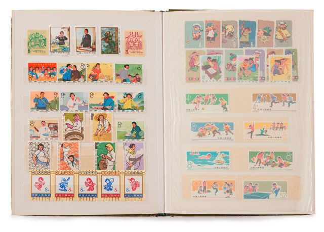Chine - Ensemble de timbres-poste neufs émis de 1952 à 1978 dont les séries 1188/89, 1446/65 (incomplète), 1813/16, 1817/25, 1567/74...