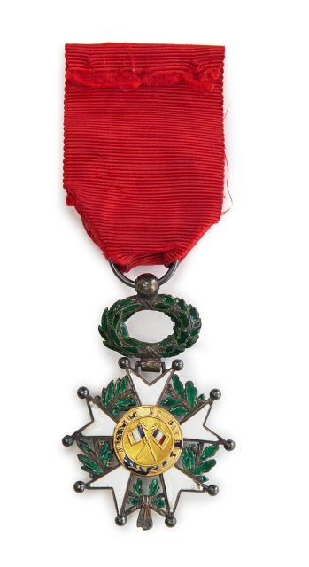 France Ordre de la Légion d'honneur. Deux étoiles de Chevalier