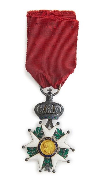 France Ordre de la Légion d'honneur. Deux étoiles de Chevalier