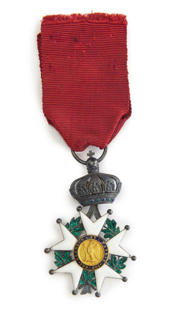 France Ordre de la Légion d'honneur. Deux étoiles de Chevalier