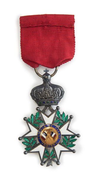 France Ordre de la Légion d'honneur. Deux étoiles de Chevalier