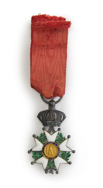 France Ordre de la Légion d'honneur. Deux étoiles de Chevalier