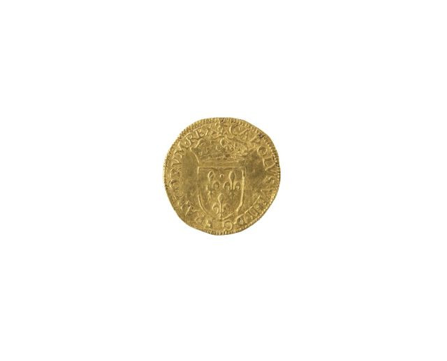 CHARLES IX (1560-1574). Ecu d'or au soleil. Rouen. 1568. (Dy. 1057, L. 890). Très Beau.