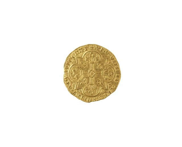JEAN II le Bon (1350-1364). Mouton d'or. (Dy. 291, L. 294). Tranche irrégulière sinon Très Beau.