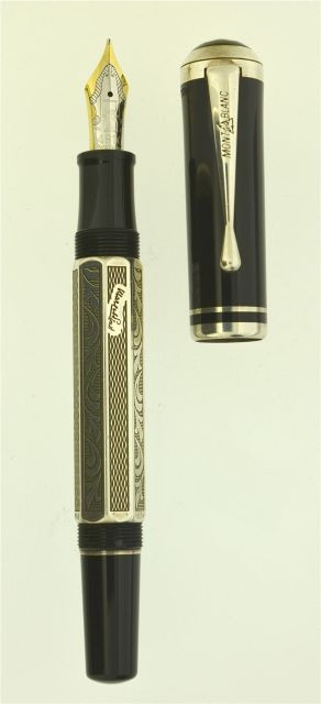 MONTBLANC Proust, stylo plume série limitée de la collection écrivains sortie en 1999 à 21000 exemplaires (n° 8439), rendant hommage...