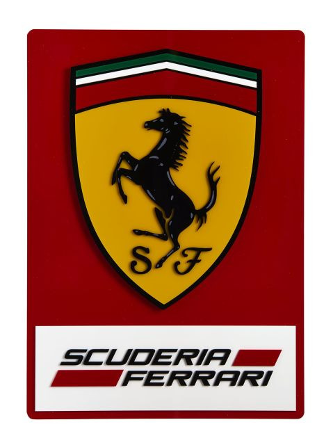 FERRARI  Panneau décoratif Scuderia Ferrari