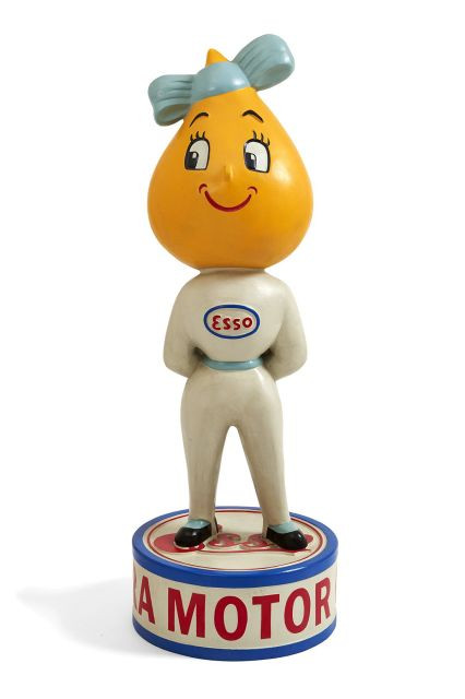 MISS DRIP-ESSO  Figure publicitaire, fabrication moderne