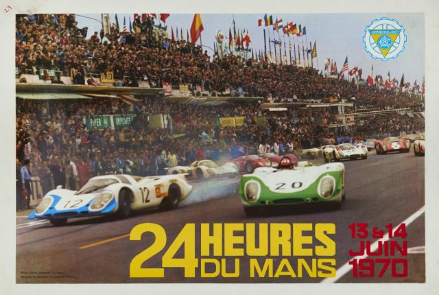 LES 24 HEURES DU MANS 1970 ET 1971  Deux affiches