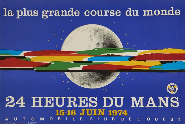 LES 24 HEURES DU MANS 1973 ET 1974  Deux affiches