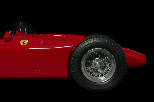 Michele CONTI 1931-1996 Exceptionnelle maquette de Ferrari D50 F1 -1956, à l'échelle 1/2, année 1990