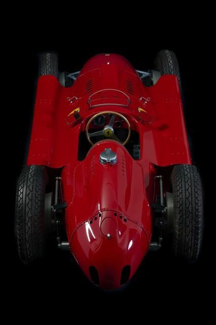 Michele CONTI 1931-1996 Exceptionnelle maquette de Ferrari D50 F1 -1956, à l'échelle 1/2, année 1990