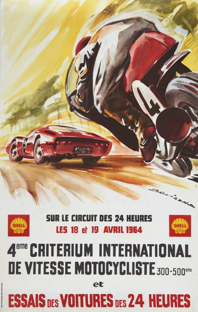 ESSAIS 24 HEURES DU MANS 1963 ET 1964  Michel BELIGOND (1927-1973)