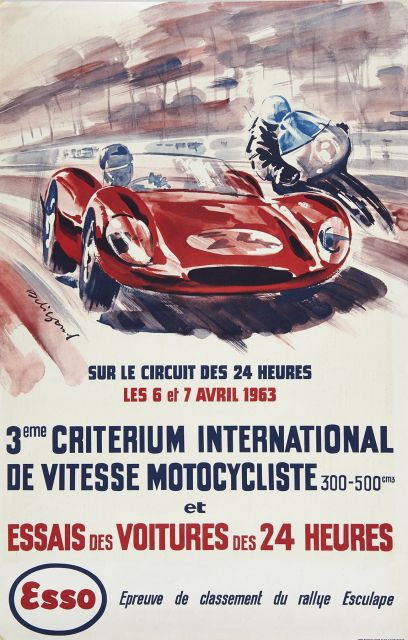 ESSAIS 24 HEURES DU MANS 1963 ET 1964  Michel BELIGOND (1927-1973)