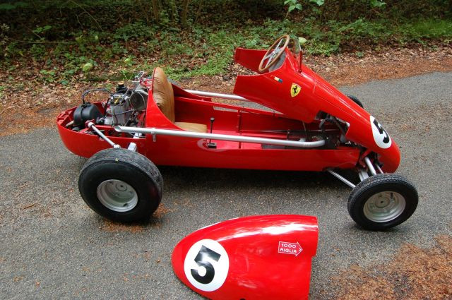 FERRARI MONOPLACE TYPE F500 JUNIOR  Fabrication circa 1980