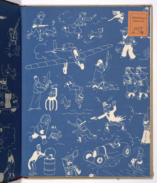 TINTIN N°17  On a marché sur la Lune