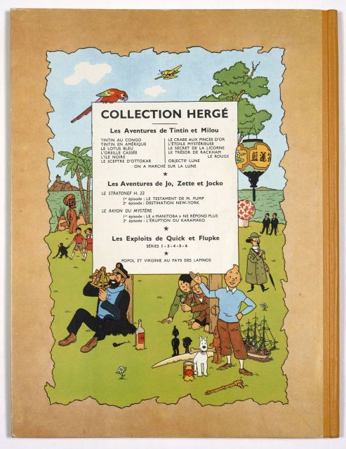 TINTIN N°17  On a marché sur la Lune