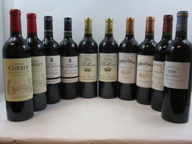 12 bouteilles 1 bt : CHÂTEAU BALESTARD LA TONNELLE 2009 GC Saint Emilion