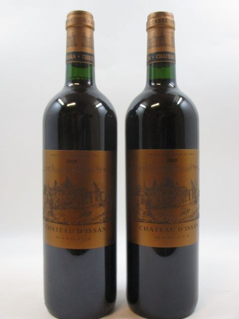 6 bouteilles CHÂTEAU D'ISSAN 2005 3è GC Margaux  (Cave 12)