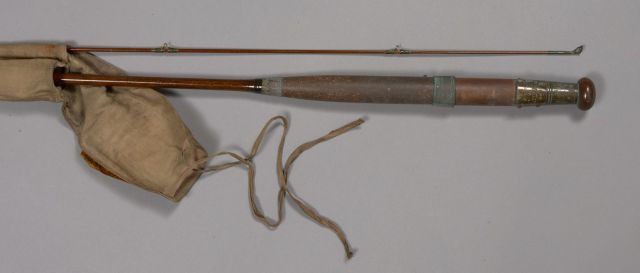 CANNE A MOUCHE greenhart, Hardy, 2 brins. 9'2. Entièrement d'origine, pas d'accident. ABE . Circa 1910.