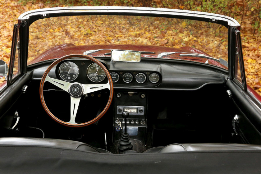 1963 Osca 1600 GT cabriolet par Fissore