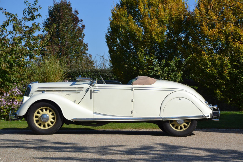 1936 Renault Viva Grand Sport cabriolet 3 places  No reserve