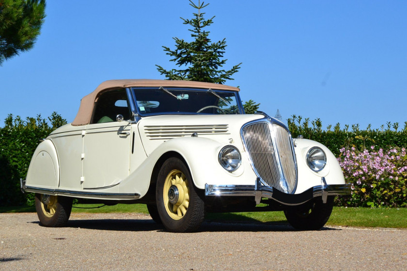 1936 Renault Viva Grand Sport cabriolet 3 places  No reserve