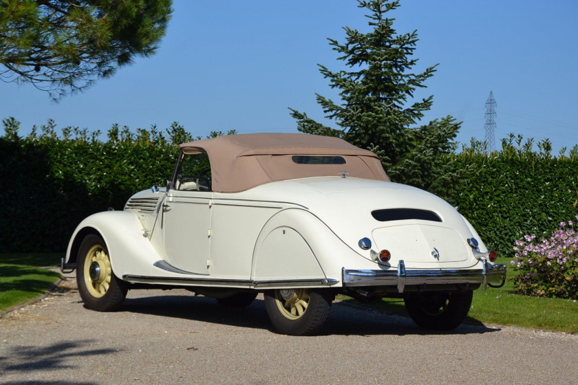 1936 Renault Viva Grand Sport cabriolet 3 places  No reserve