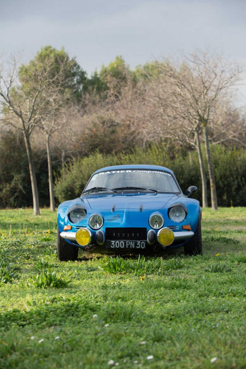 1970 Alpine A110 1600 S Groupe IV - Ex Jean Saurel