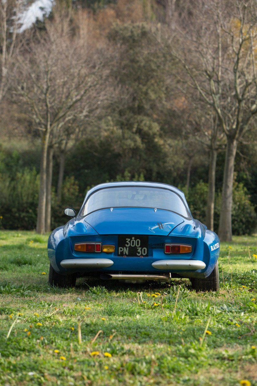 1970 Alpine A110 1600 S Groupe IV - Ex Jean Saurel