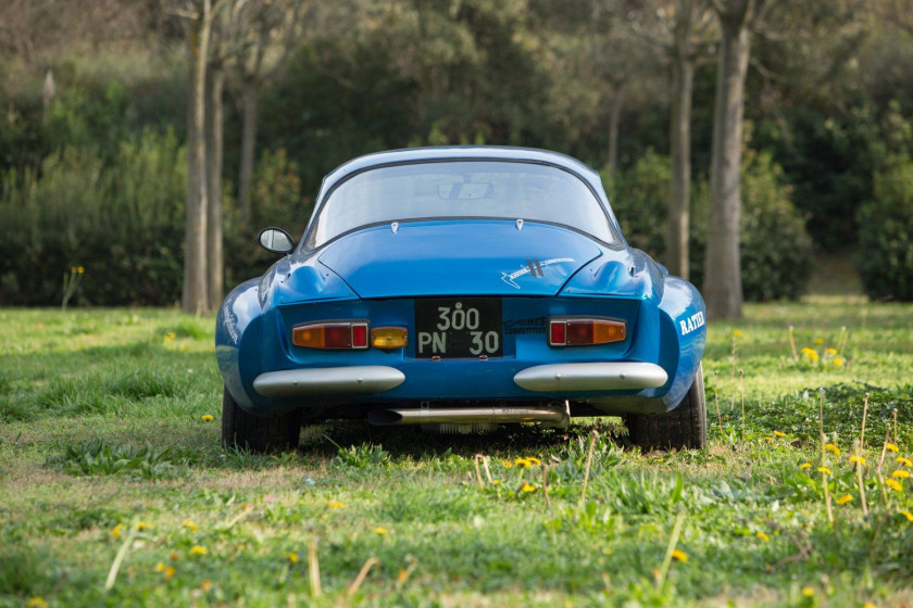 1970 Alpine A110 1600 S Groupe IV - Ex Jean Saurel