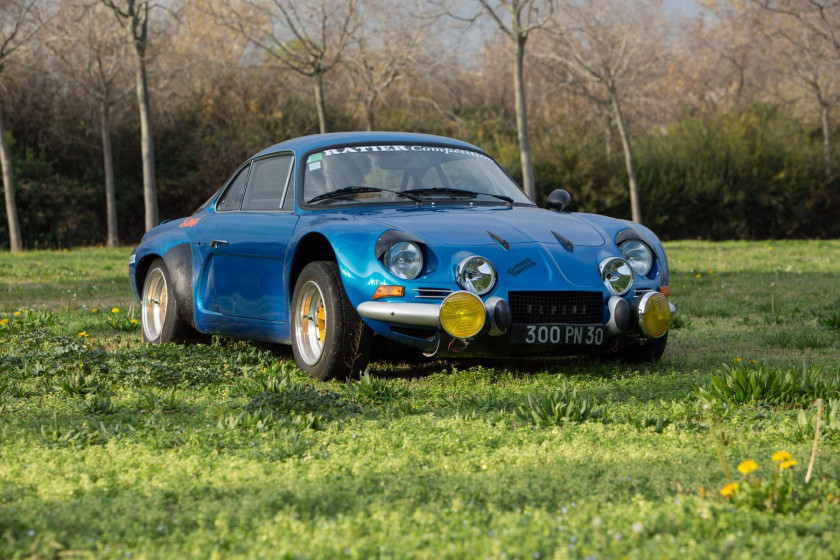 1970 Alpine A110 1600 S Groupe IV - Ex Jean Saurel