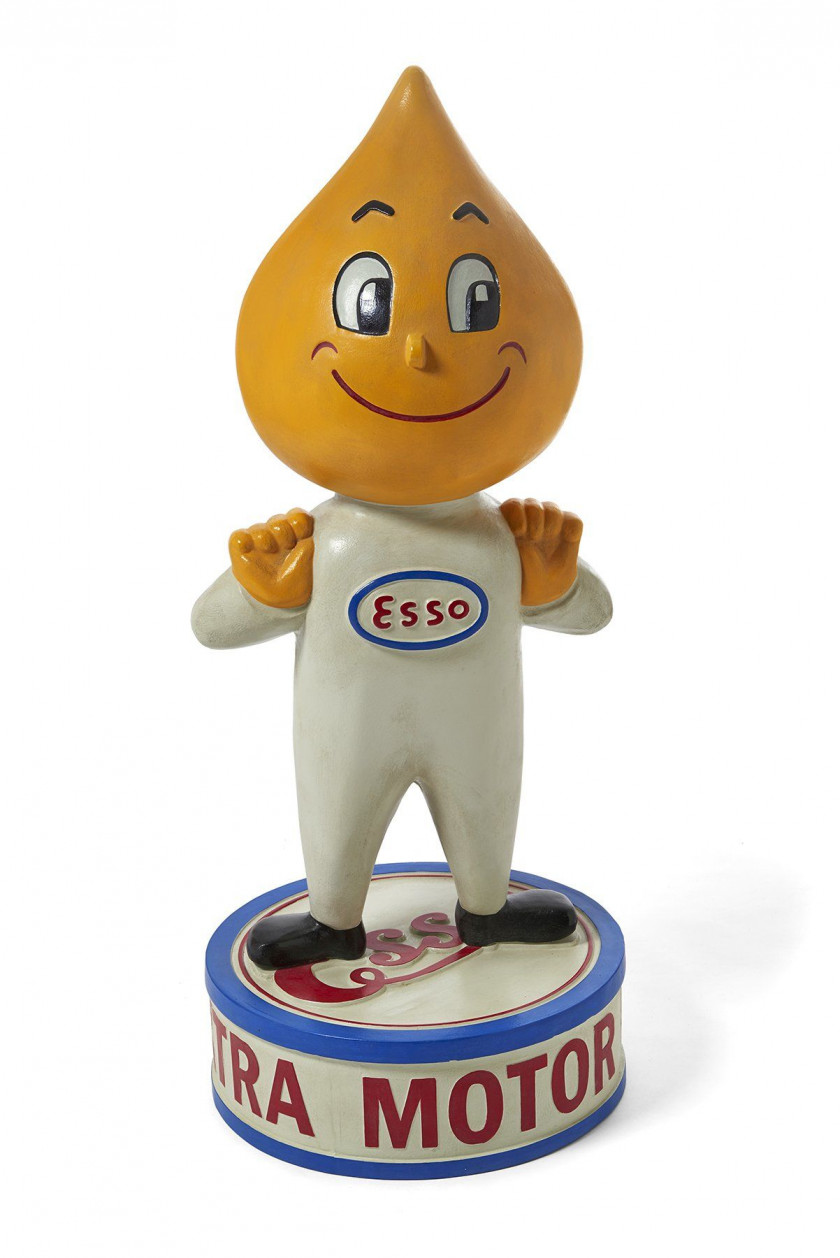 MR DRIP- ESSO  Figure publicitaire, fabrication moderne