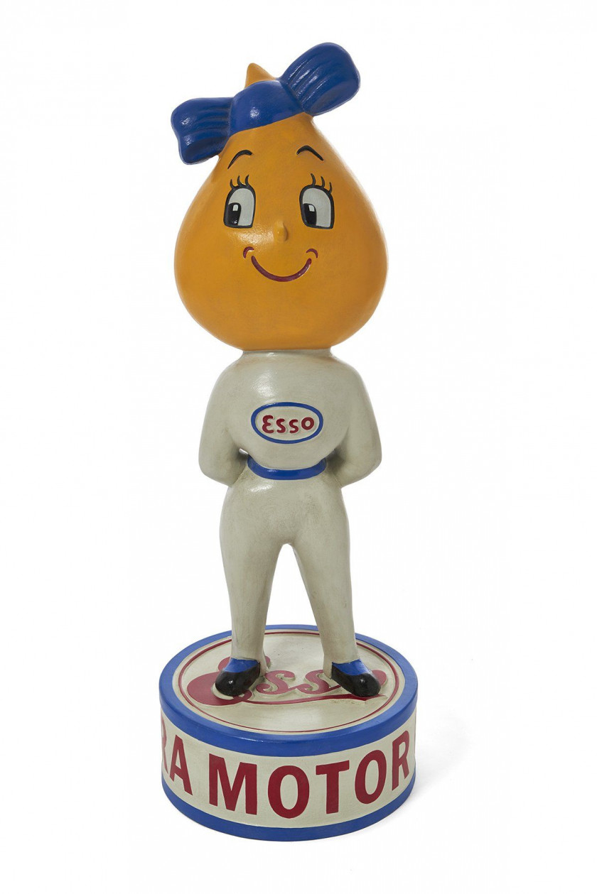 MISS DRIP-ESSO  Figure publicitaire, fabrication moderne