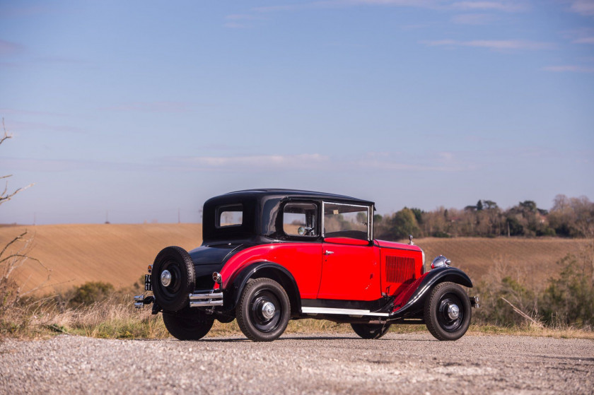 1931 Citroën C4 G coach  No reserve