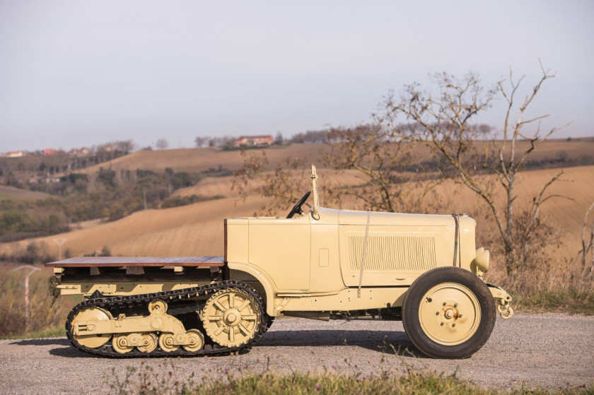 ca 1929 Citroën P19 chenillette Kégresse plateau No reserve Carte grise françaiseChâssis n° 19483- Collection Trigano- Rare version six