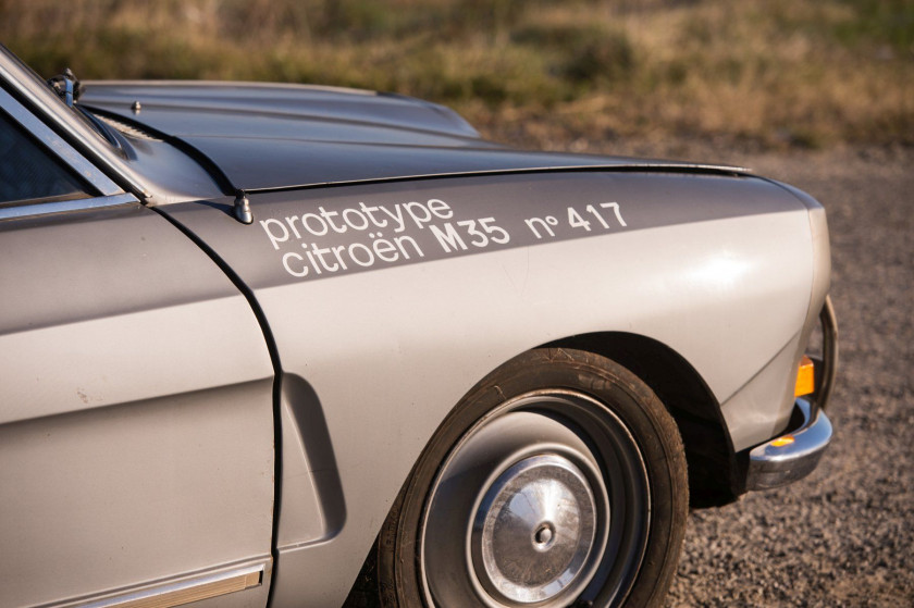 1971 Citroën M35 prototype n°417  No reserve