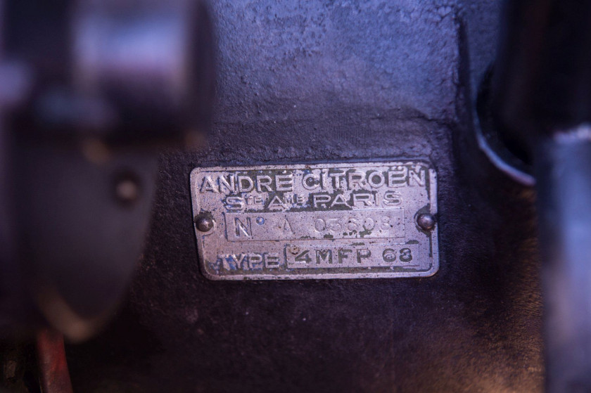 1934 Citroën Rosalie 8A berline  No reserve